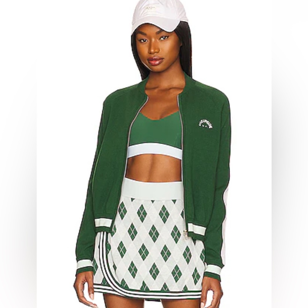 The Upside Atlas Jordan bomber jacket in green size medium